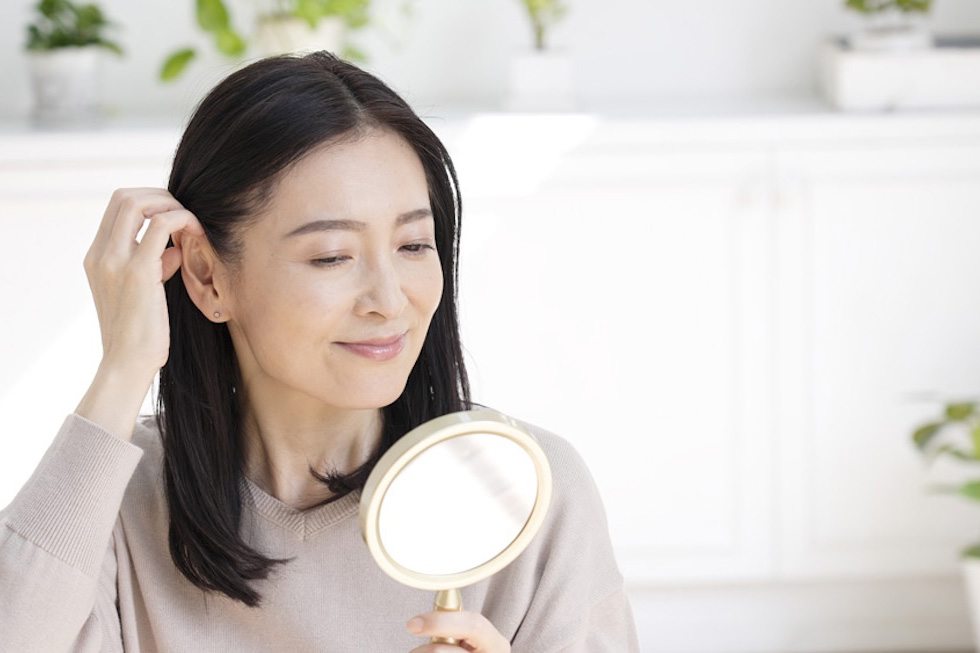 白髪が増えて、すぐに気になる